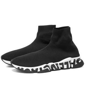Balenciaga graffiti sock runners